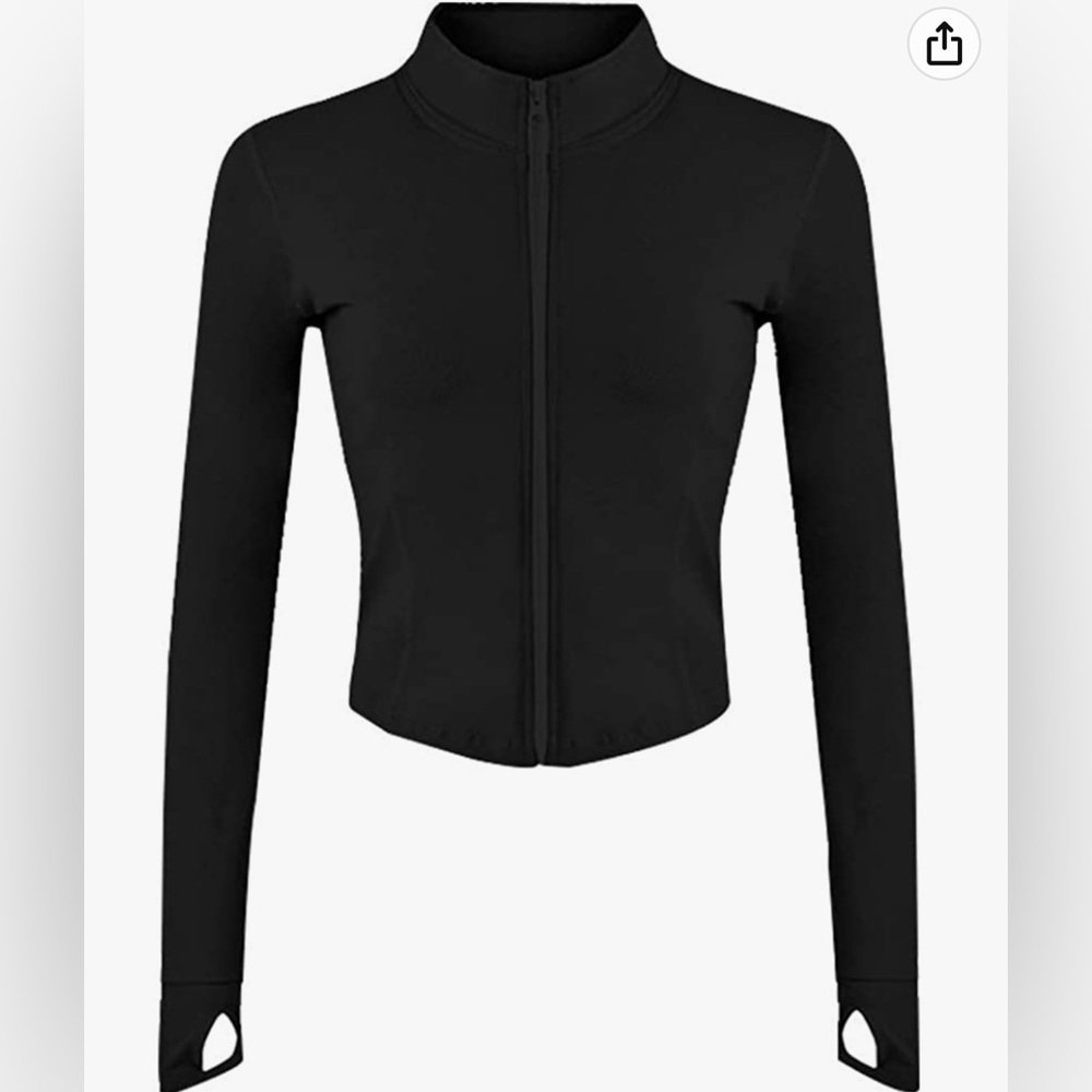 Long sleeve zip up